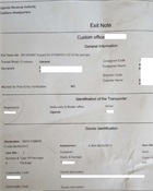 Exit note